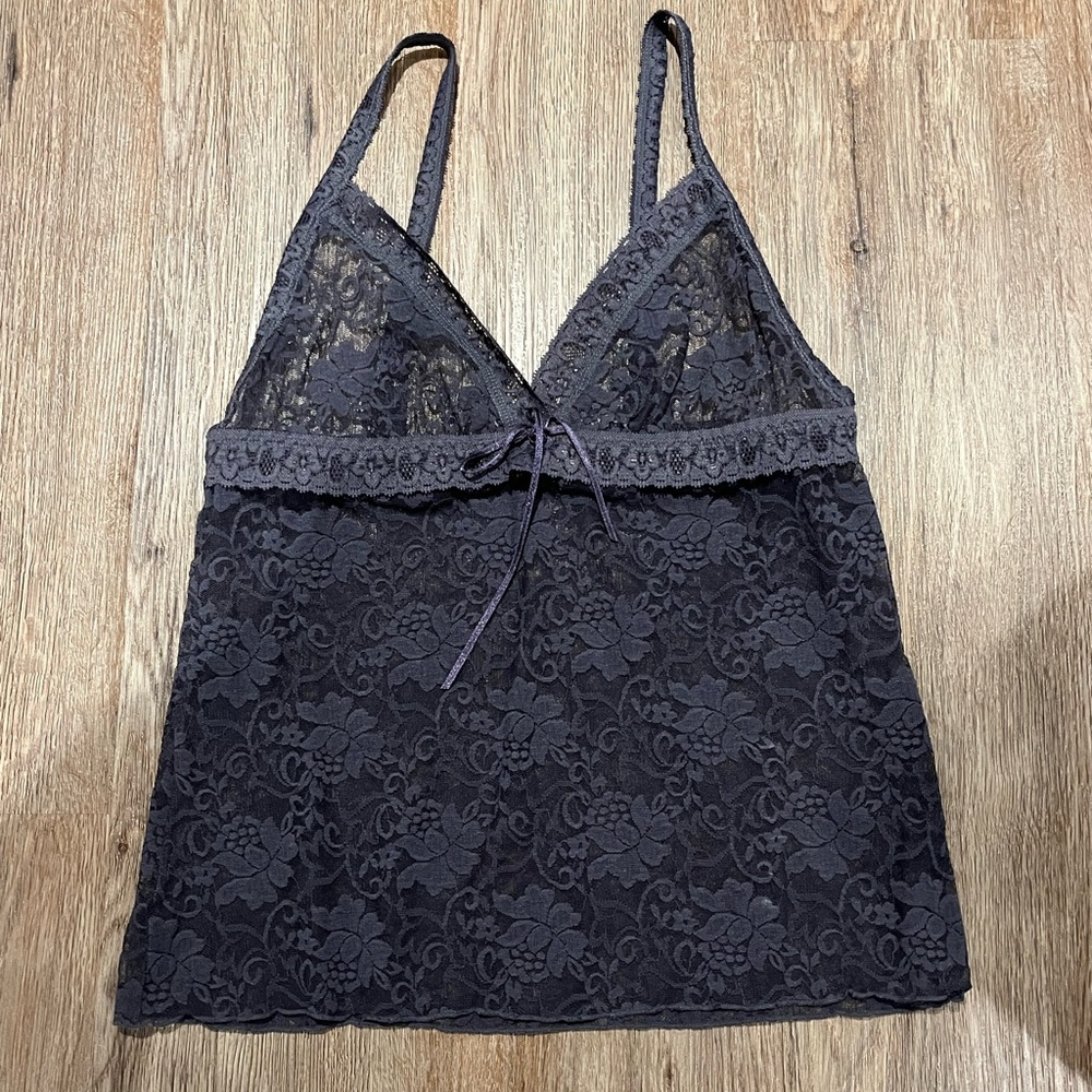Vintage Lace La Vie En Rose Babydoll Top